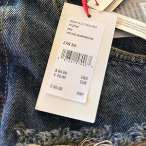 Urban Outfitters Blue Denim Jeans